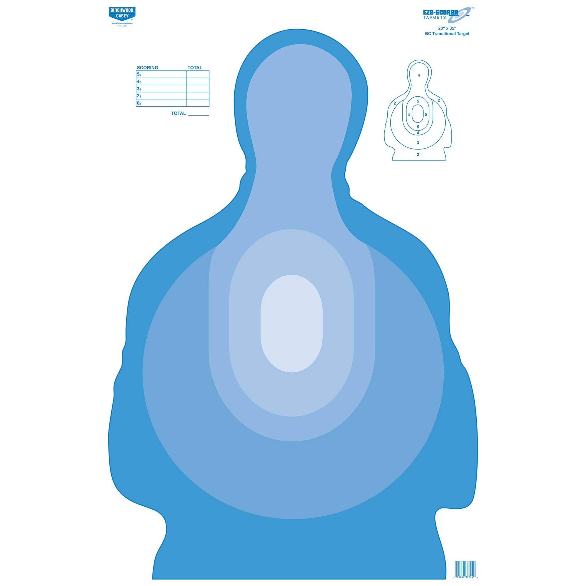 Birchwood Casey Eze-Scorer Target - 23x35 Inches, Pack of 100