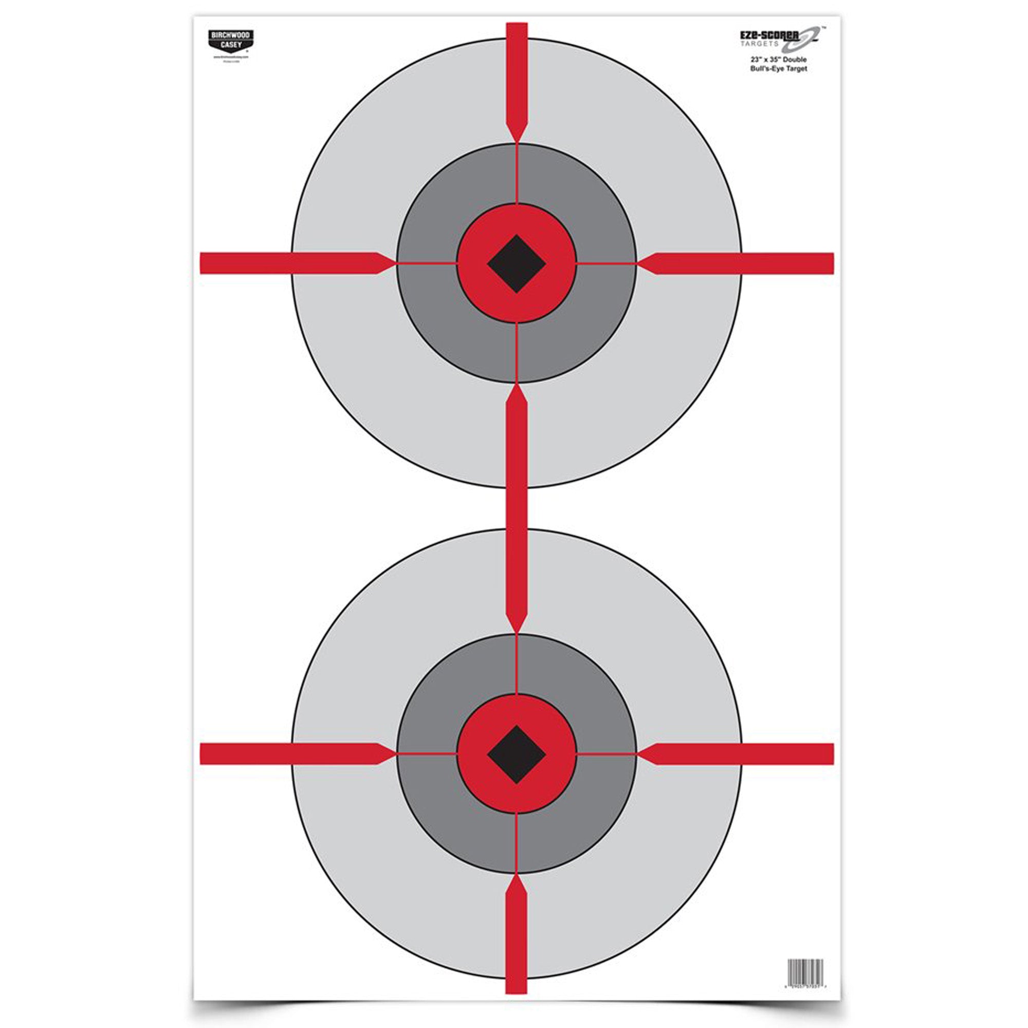 Birchwood Casey Eze-Scorer 23x35 Inch Shooting Targets - Pack of 100