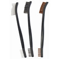 Birchwood Casey BC-41104 Utility Brush Set - Brass, Nylon, Steel for Gun Maintenance