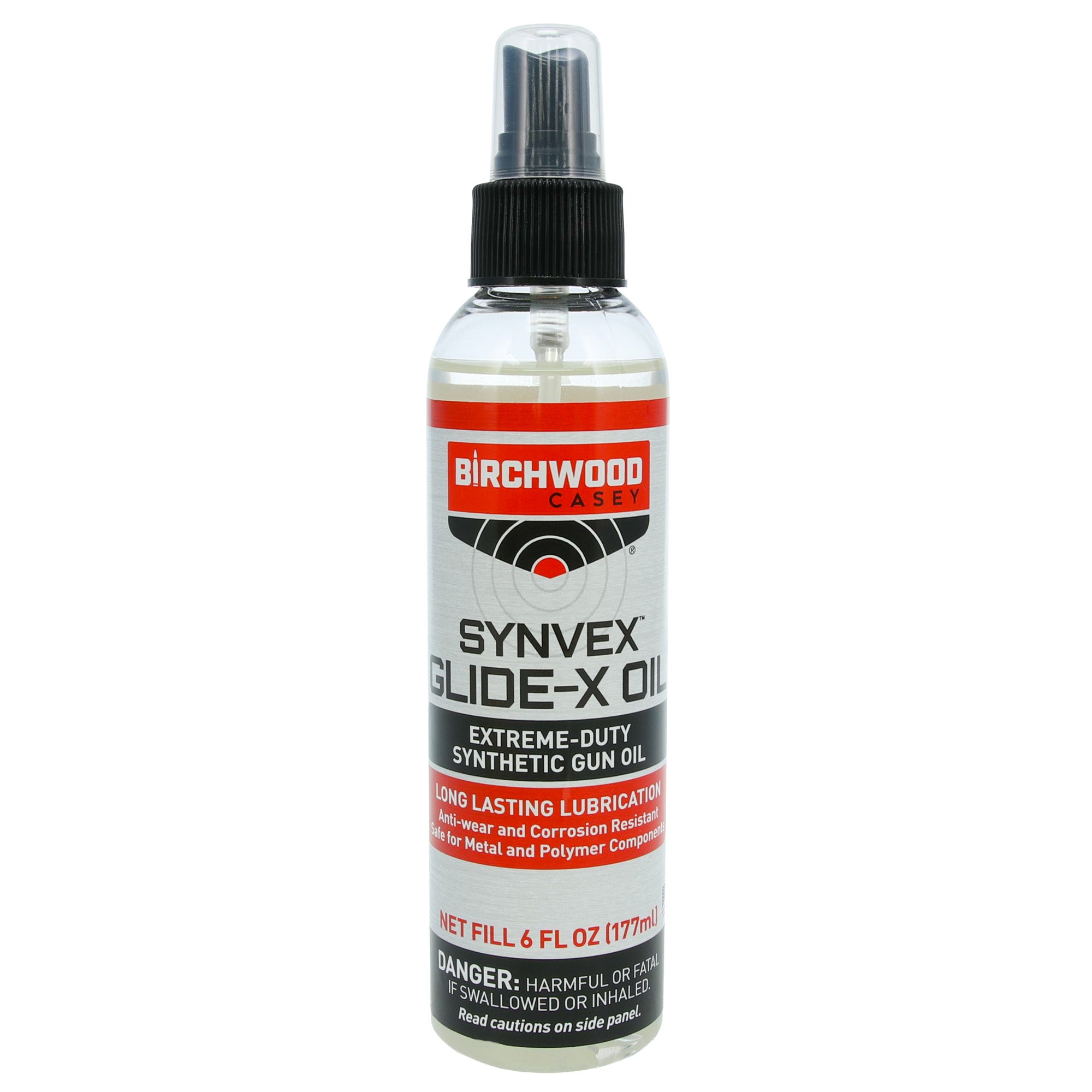 Birchwood Casey Synvex Glide-X Oil 6oz Spray for Firearm Maintenance