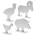 Birchwood Casey B/C Silhouette Knock Over Targets, 4-Pack