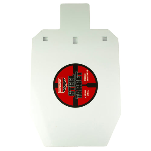 Birchwood Casey BC-47662 2/3 IPSC Silhouette Target with White Finish
