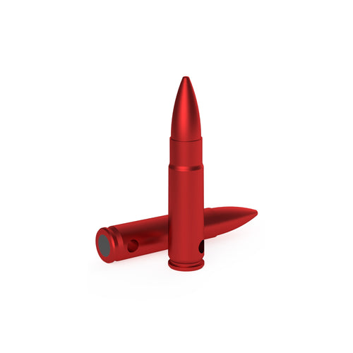 Birchwood Casey Duracap Dummy Round 300 Blackout, 6-Pack - Red Aluminum Snap Caps