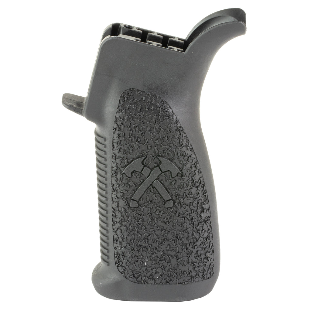 Bravo Company BCM-GFG-MOD-4JC-BLK Mod 4 Pistol Grip with Crossed Tomahawks Design