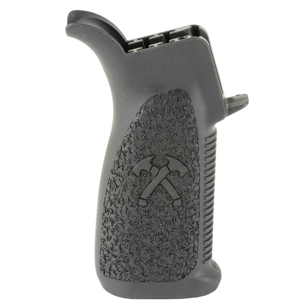 Bravo Company BCM-GFG-MOD-4JC-BLK Mod 4 Pistol Grip with Crossed Tomahawks Design