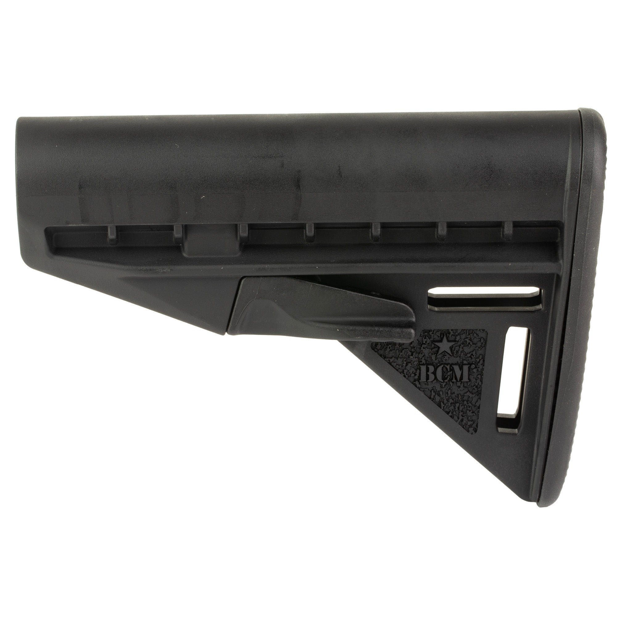 Bravo Company Mod 3 Stock with Riser in Black for M4 Rifles
