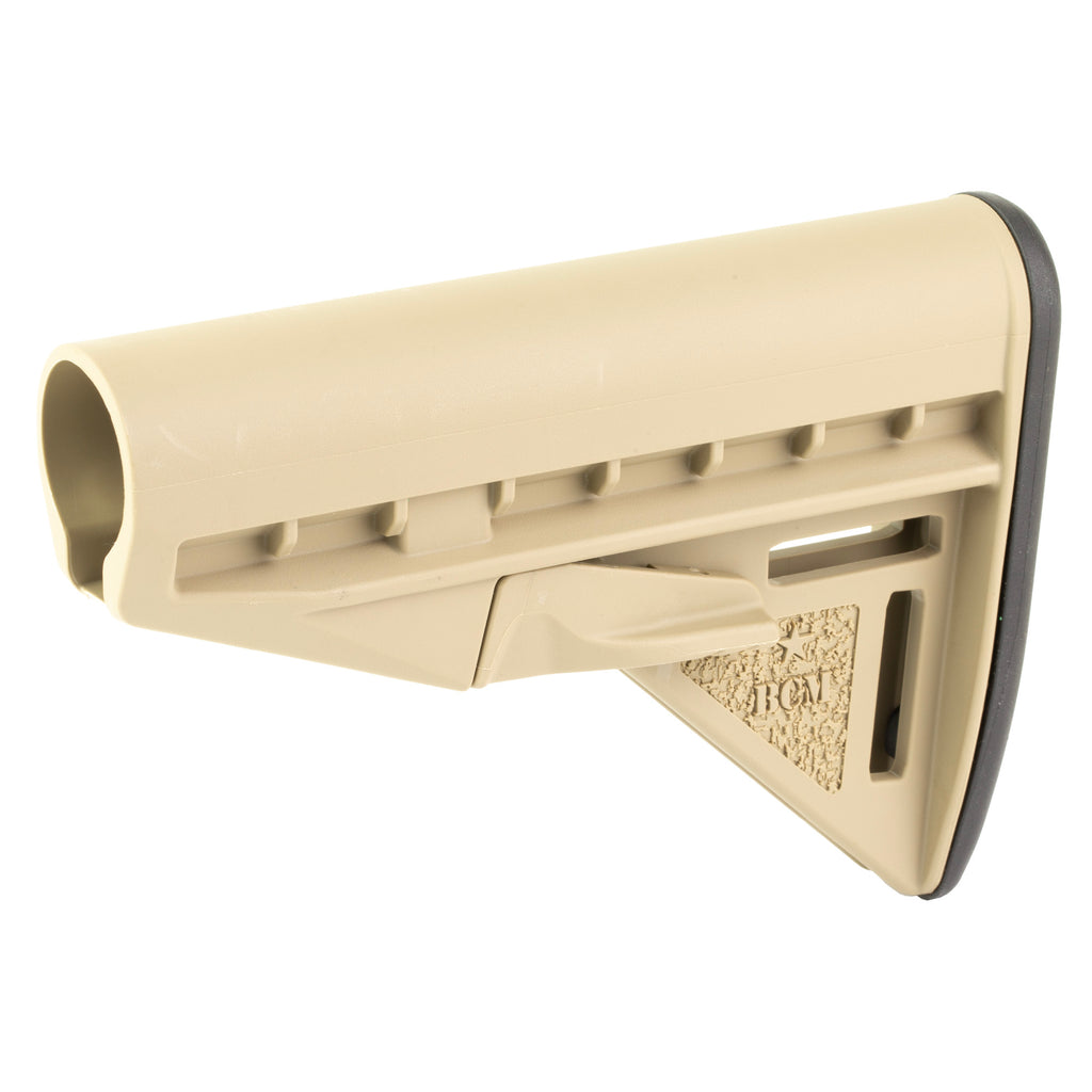 Bravo Company Mod 3 Stock with Riser in Flat Dark Earth for M4 Rifles
