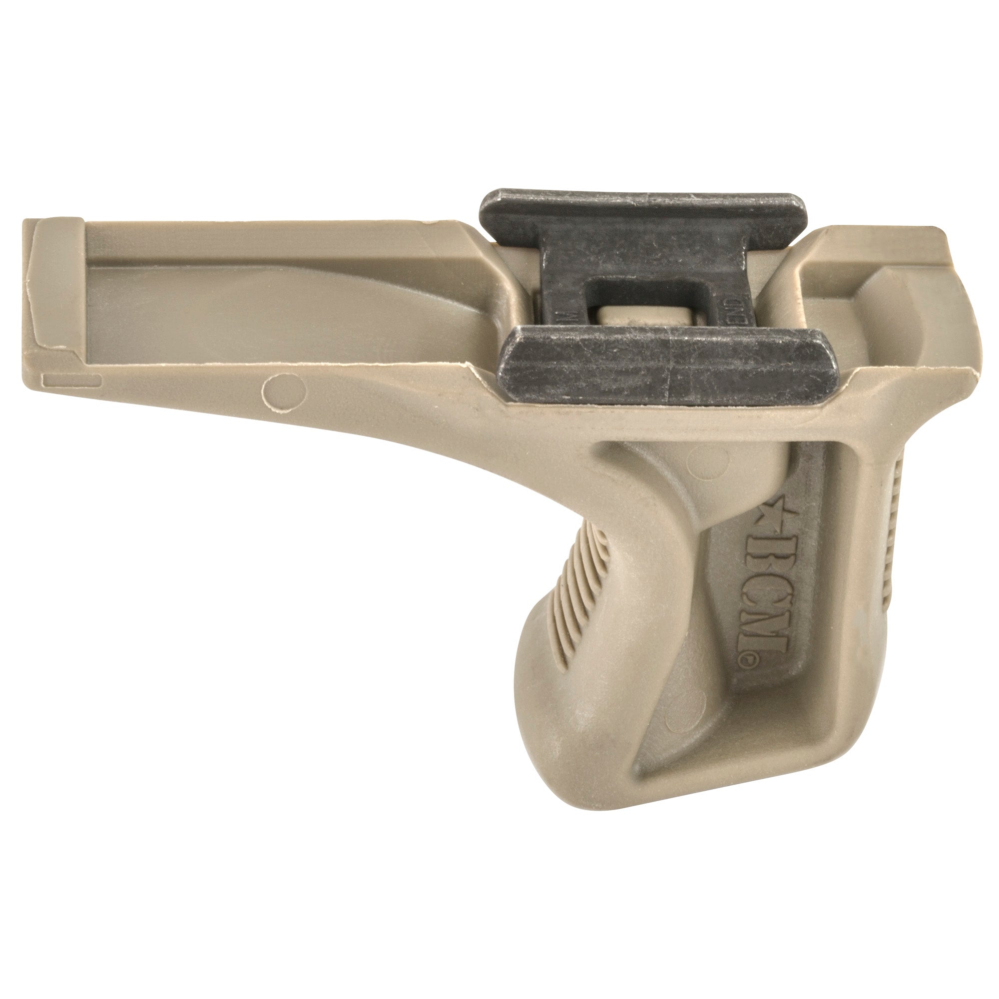 Bravo Company BCM GUNFIGHTER Kinesthetic Angled Grip Flat Dark Earth – Picatinny Rail Foregrip for Improved Weapon Handling