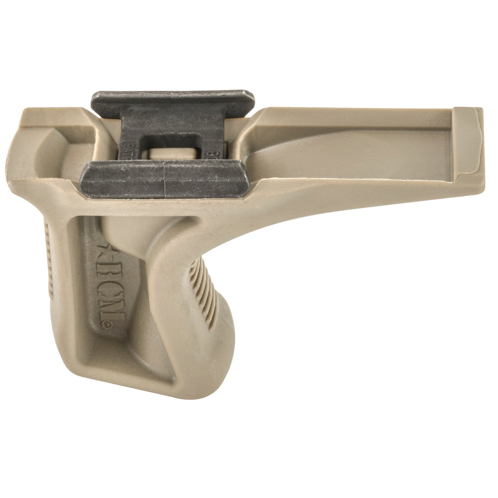 Bravo Company BCM GUNFIGHTER Kinesthetic Angled Grip Flat Dark Earth – Picatinny Rail Foregrip for Improved Weapon Handling