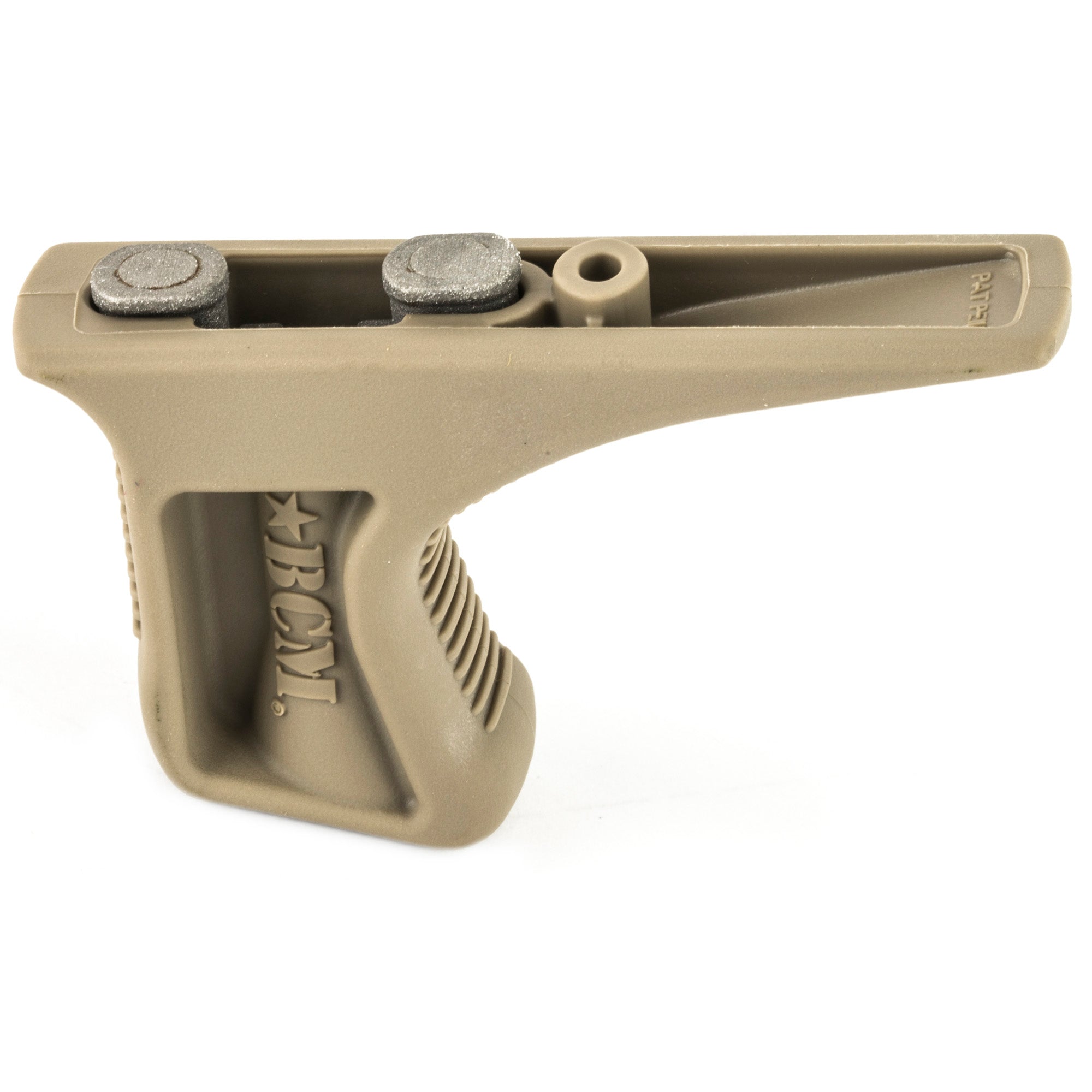 Bravo Company BCMGUNFIGHTER Kinesthetic Angled Grip KeyMod FDE for Enhanced Weapon Control