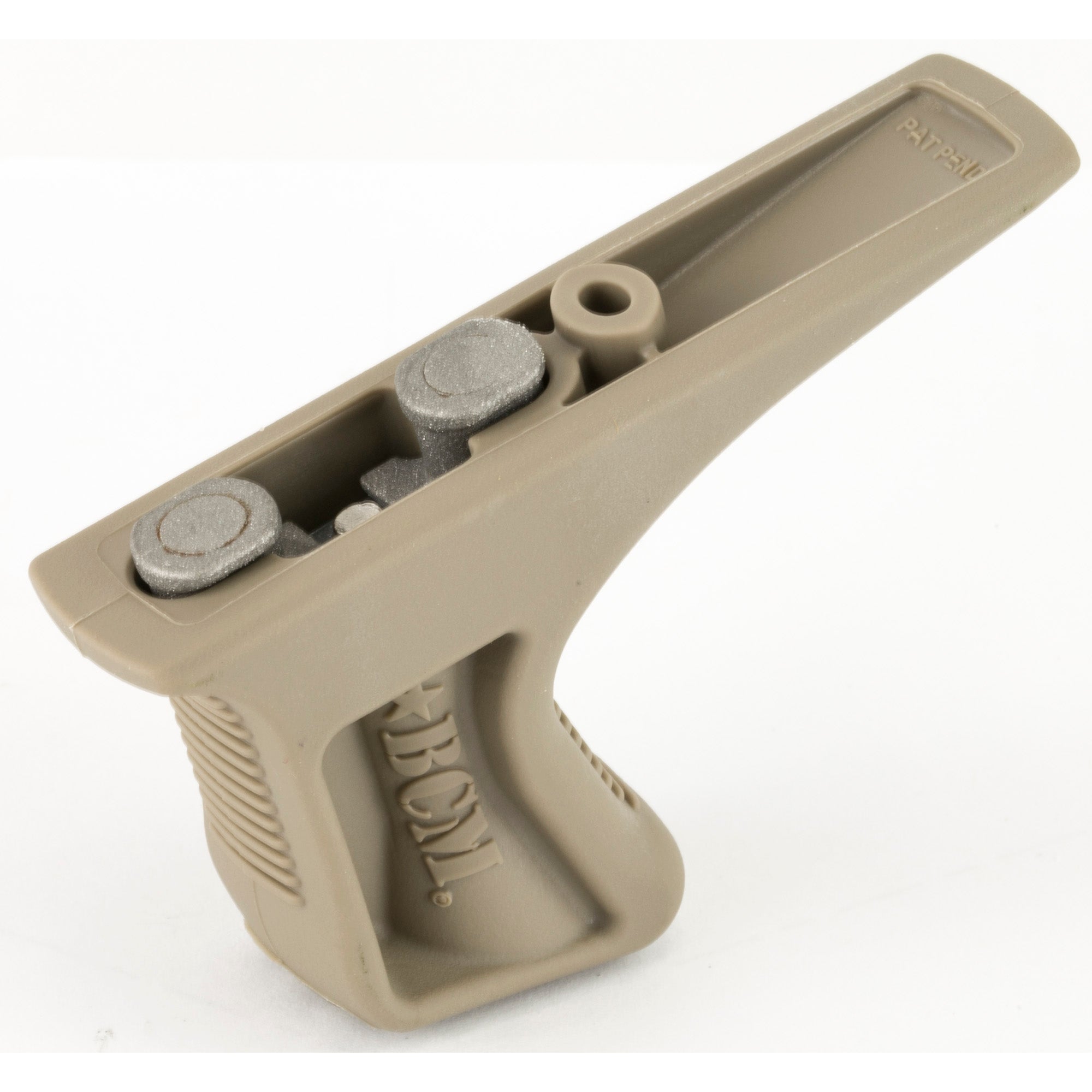 Bravo Company BCMGUNFIGHTER Kinesthetic Angled Grip KeyMod FDE for Enhanced Weapon Control
