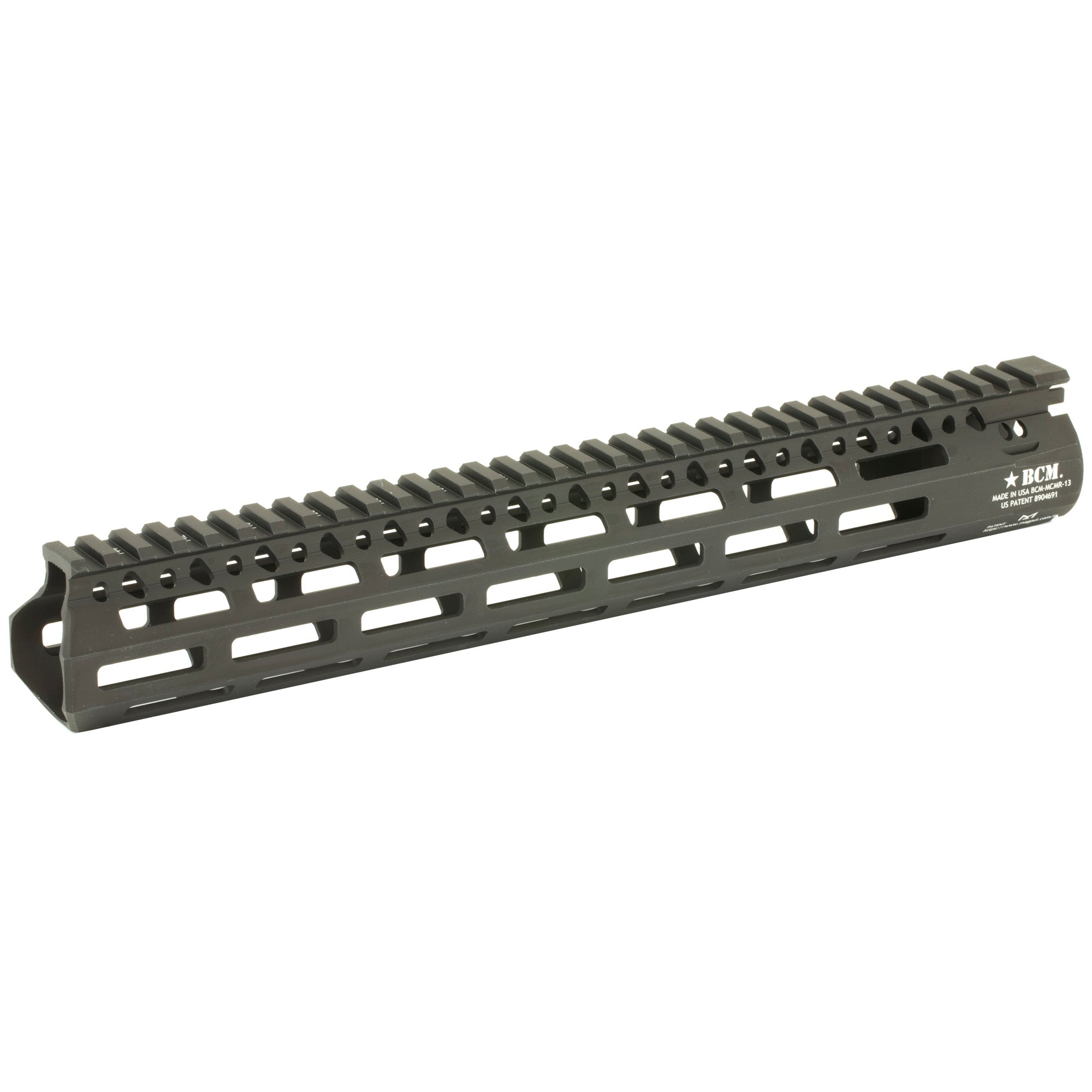 Bravo Company M-LOK Compatible Modular Rail (MCMR) 13-Inch Handguard - Black