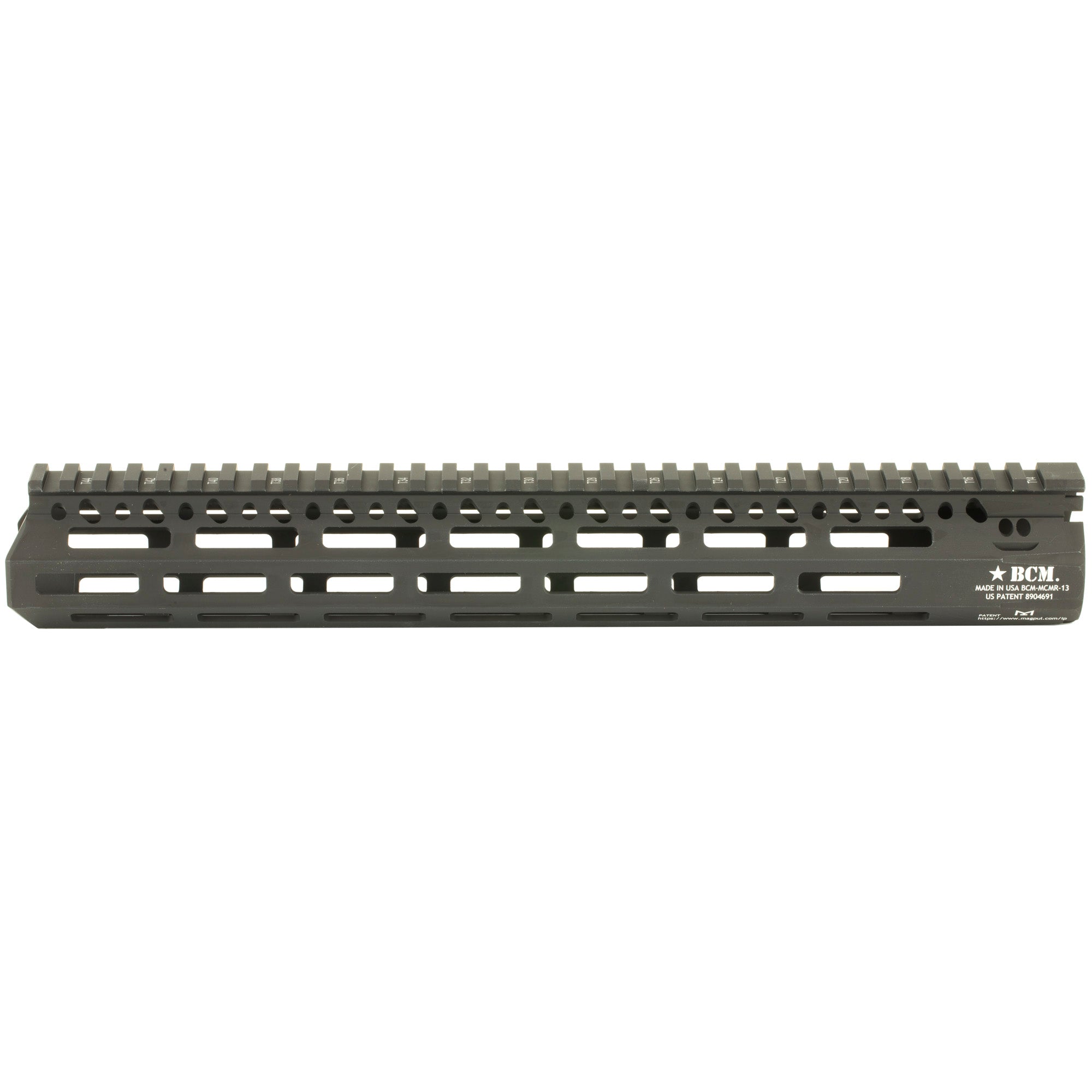 Bravo Company M-LOK Compatible Modular Rail (MCMR) 13-Inch Handguard - Black