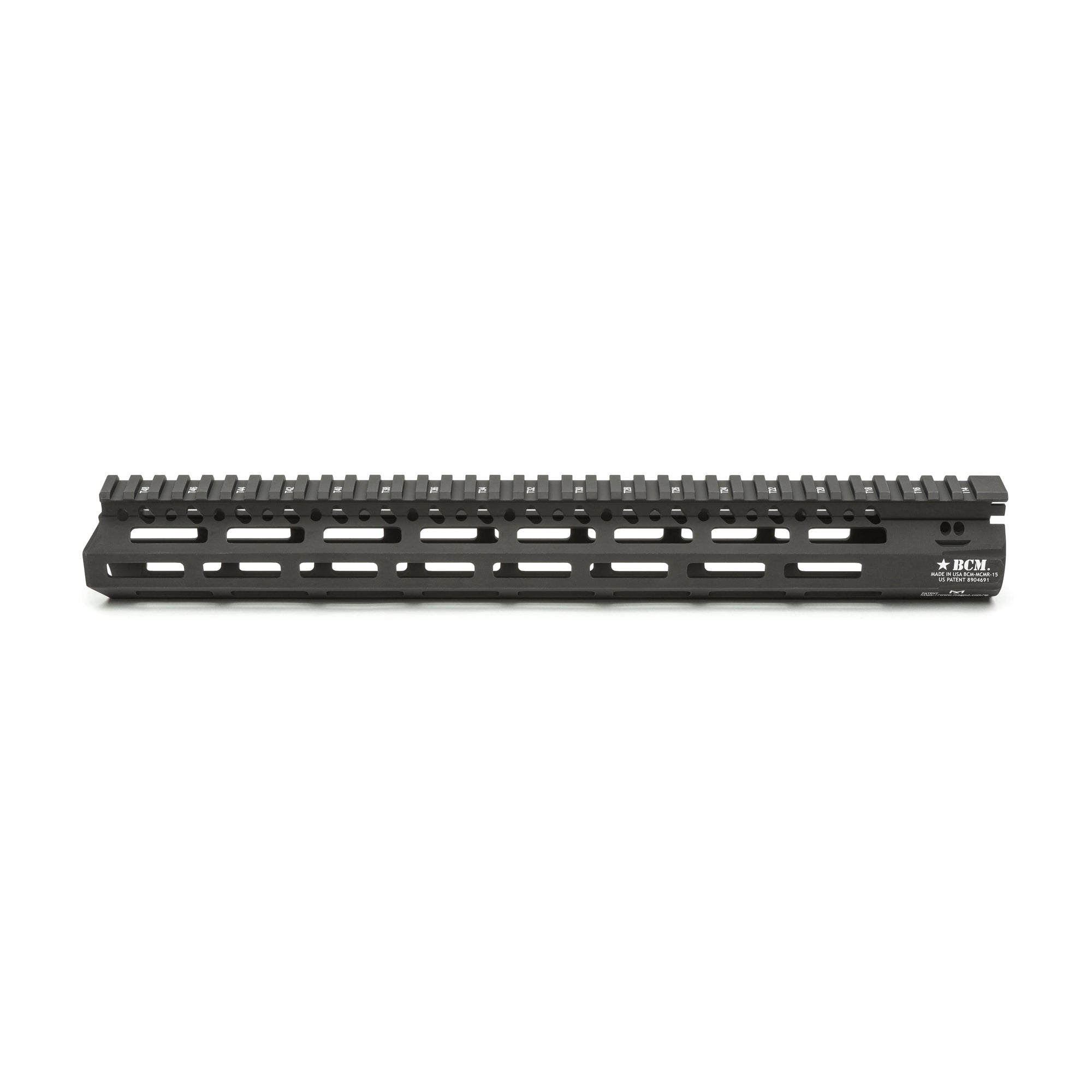 Bravo Company M-LOK Compatible Modular Rail (MCMR) 15-inch Handguard for AR-15 - Black