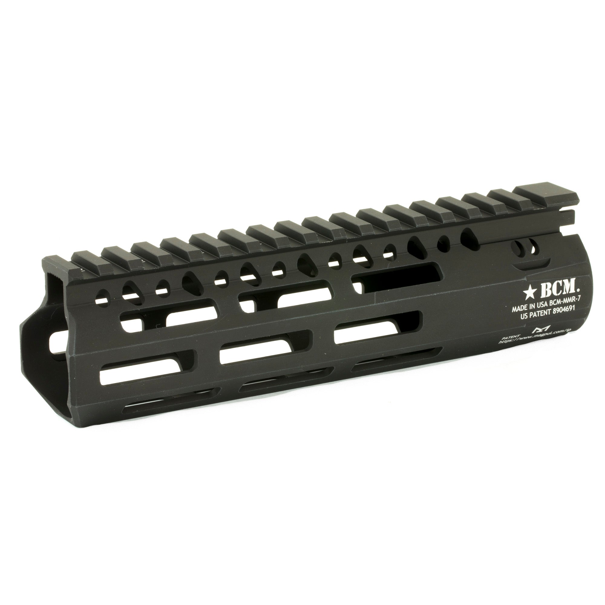Bravo Company M-LOK Compatible Modular Rail (MCMR) for 5.56 Rifle - 7 Inches, Black