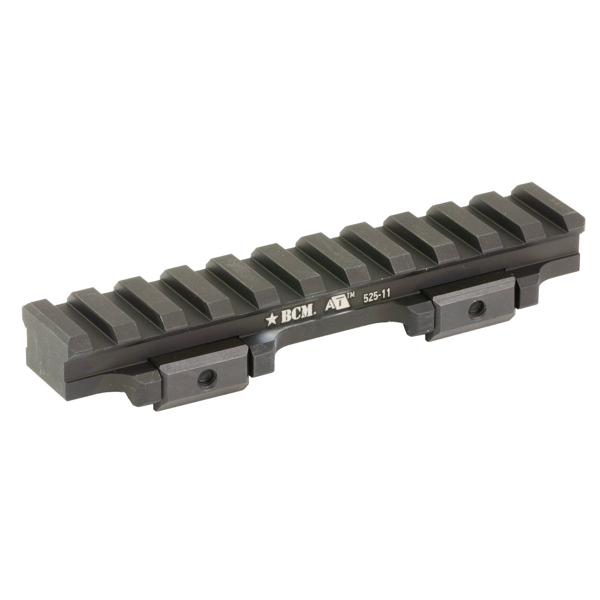 Bravo Company A/T Optic Riser 525-11 Black for Enhanced Shooting Precision