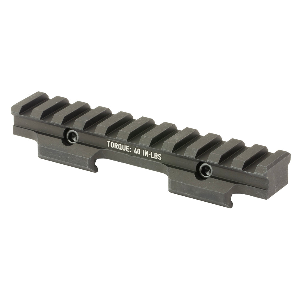 Bravo Company A/T Optic Riser 525-11 Black for Enhanced Shooting Precision