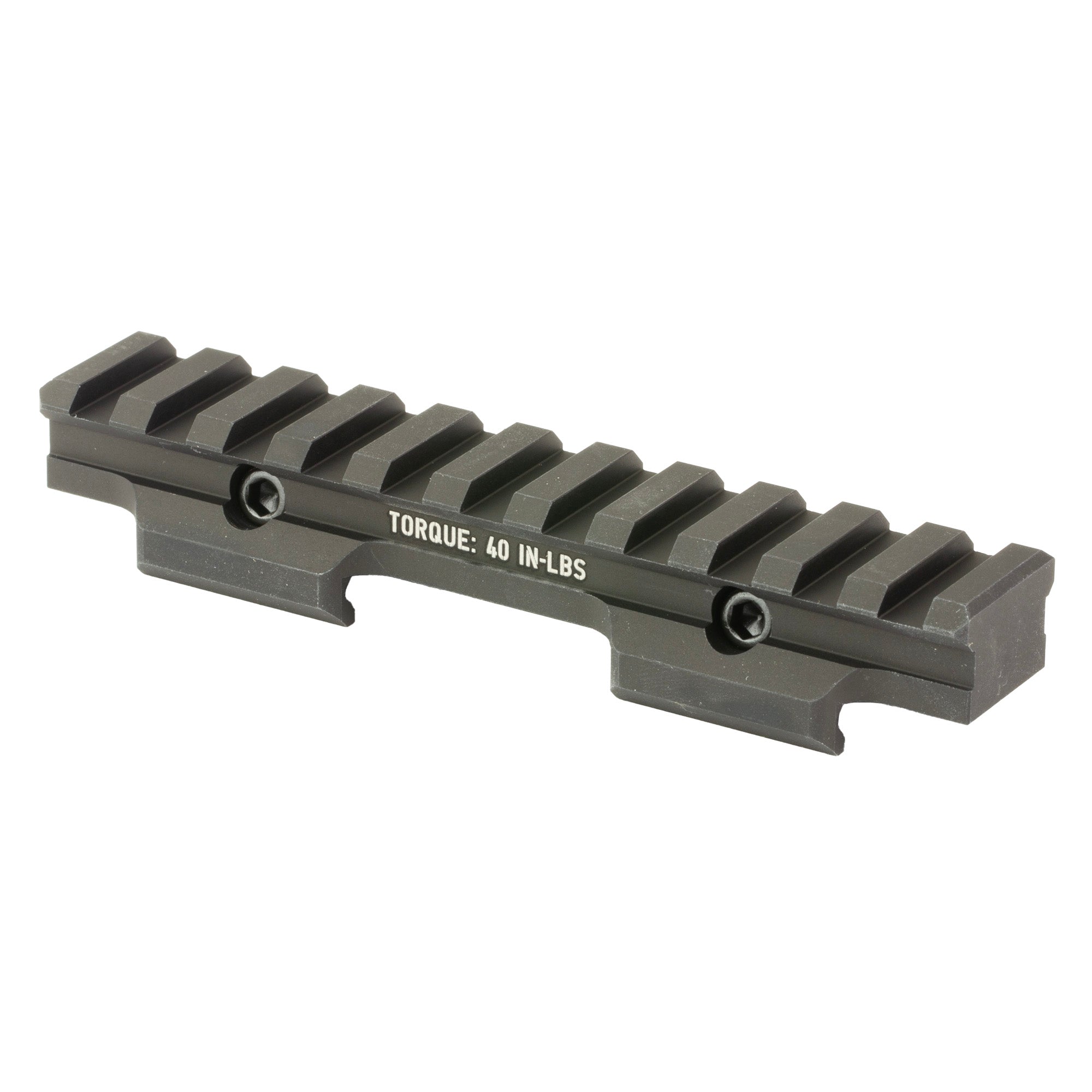 Bravo Company A/T Optic Riser 525-11 Black for Enhanced Shooting Precision