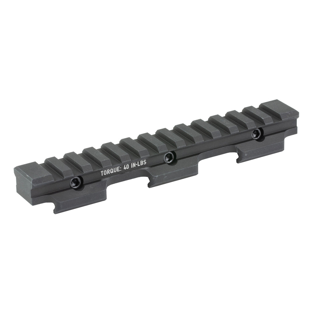 Bravo Company A/T Optic Riser 525-13 Black – Elevates and Provides Flexibility for Close Combat Optics