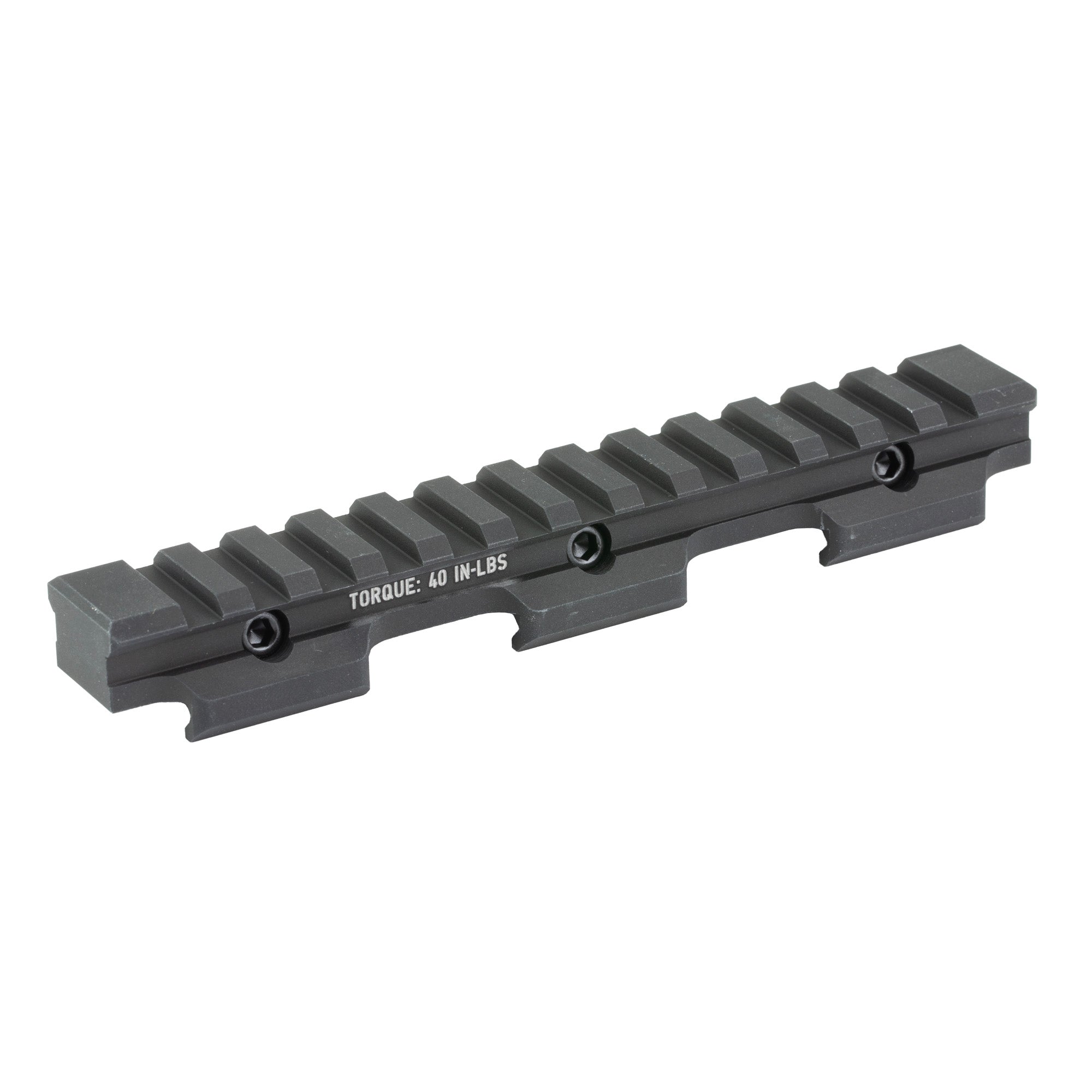 Bravo Company A/T Optic Riser 525-13 Black – Elevates and Provides Flexibility for Close Combat Optics