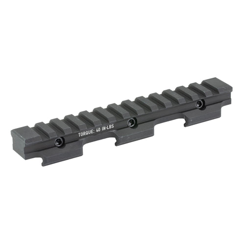 Bravo Company A/T Optic Riser 525-13 Black – Elevates and Provides Flexibility for Close Combat Optics