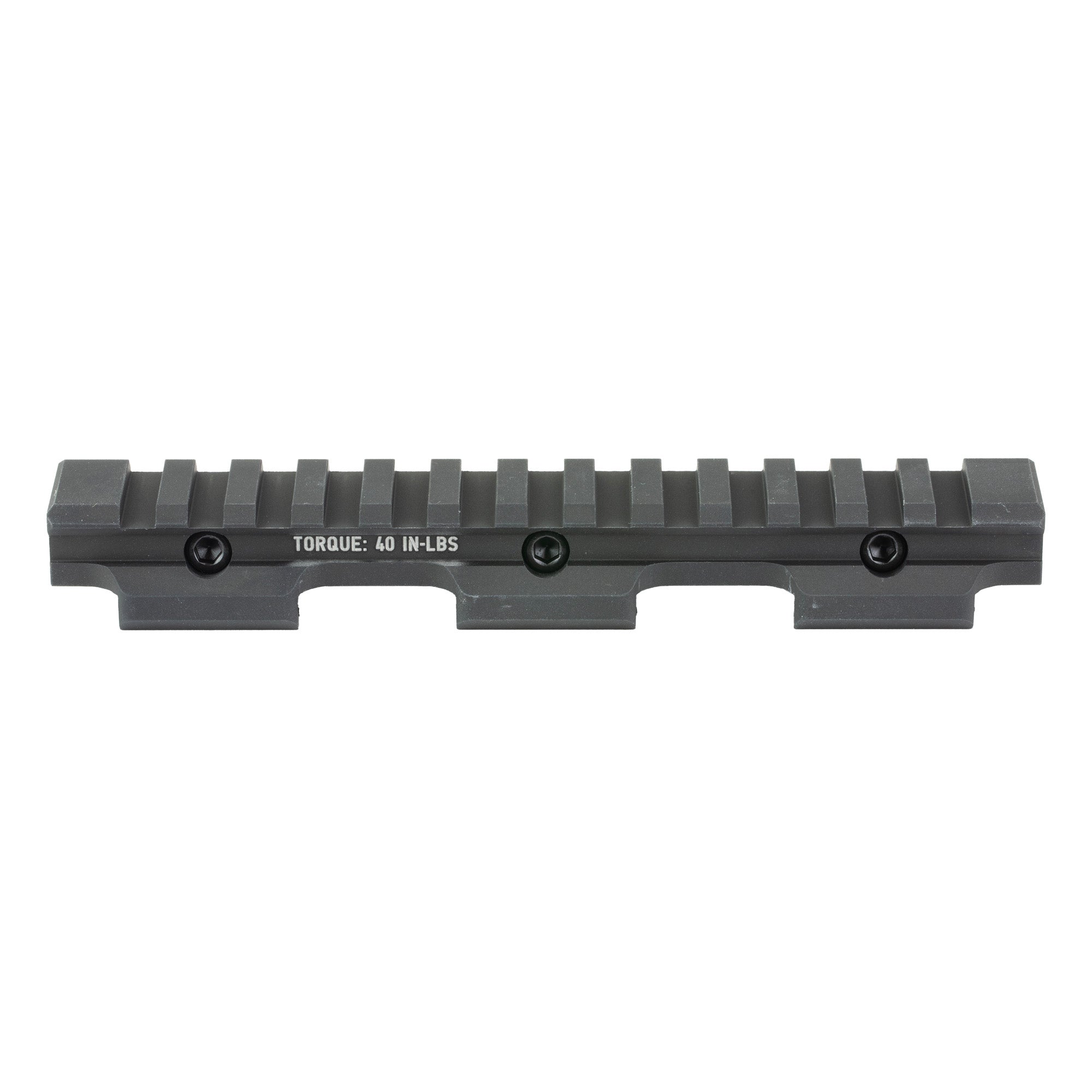 Bravo Company A/T Optic Riser 525-13 Black – Elevates and Provides Flexibility for Close Combat Optics