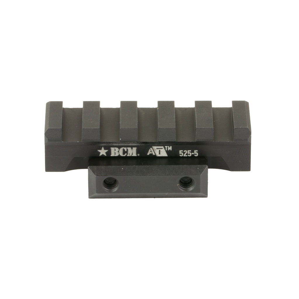 Bravo Company A/T Optic Riser 525-5 for AR-15 / M4 Platforms, Black