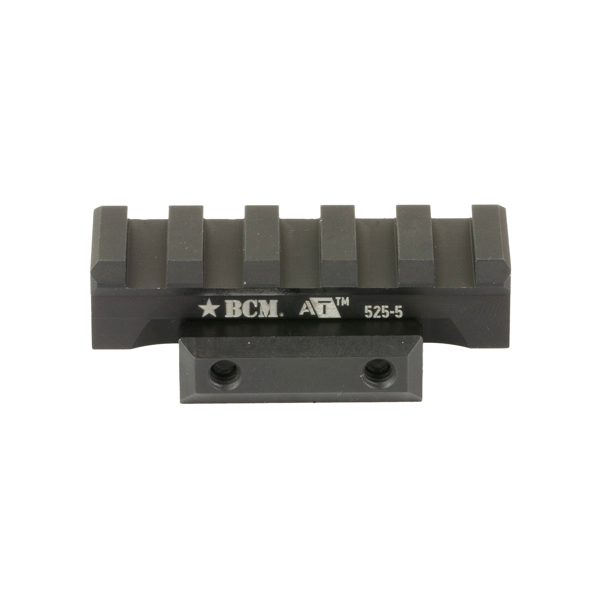 Bravo Company A/T Optic Riser 525-5 for AR-15 / M4 Platforms, Black
