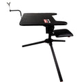 Birchwood Casey BC-MSB300 Swivel Action Shooting Bench with Adjustable Gun Rest and Padded Vinyl Top