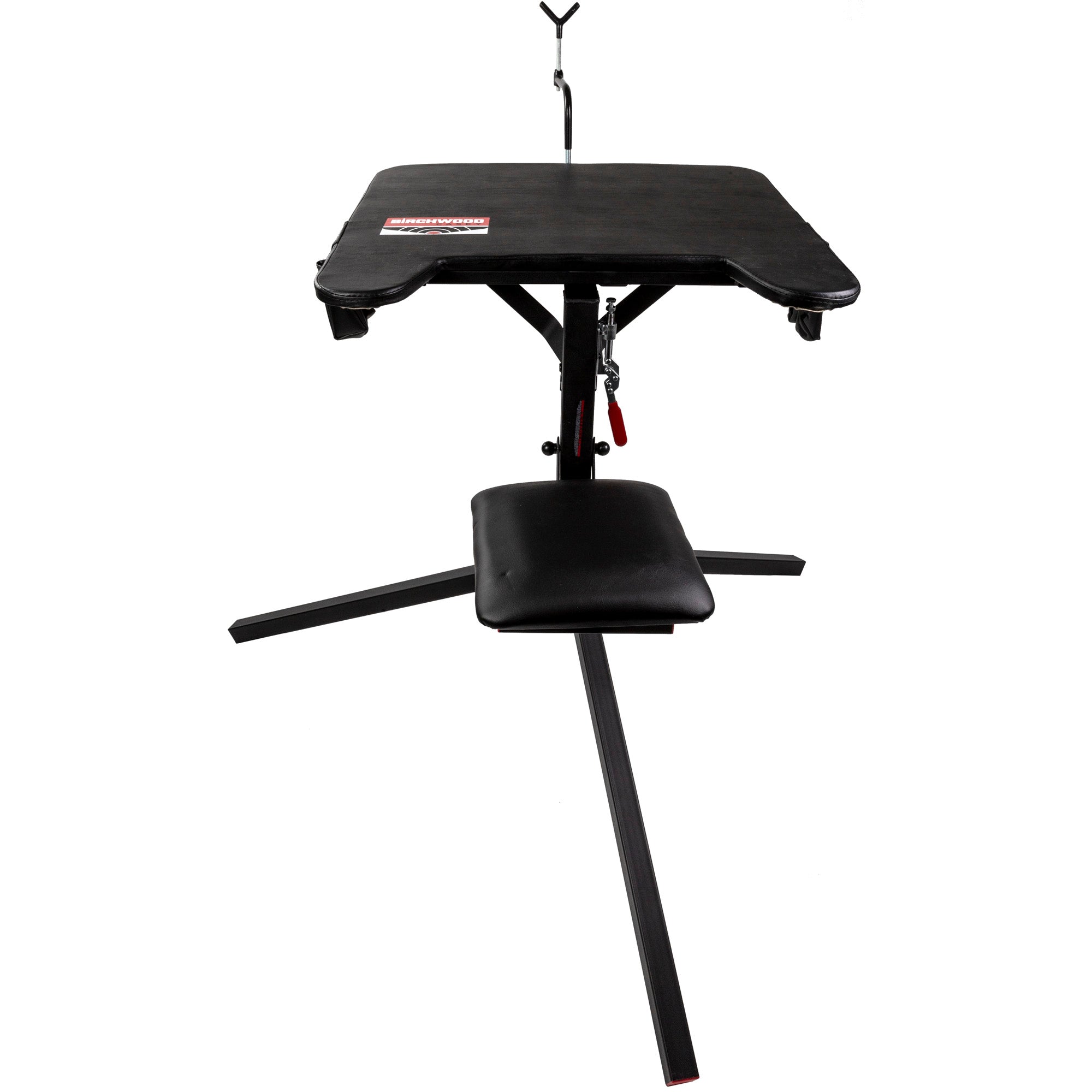 Birchwood Casey BC-MSB300 Swivel Action Shooting Bench with Adjustable Gun Rest and Padded Vinyl Top