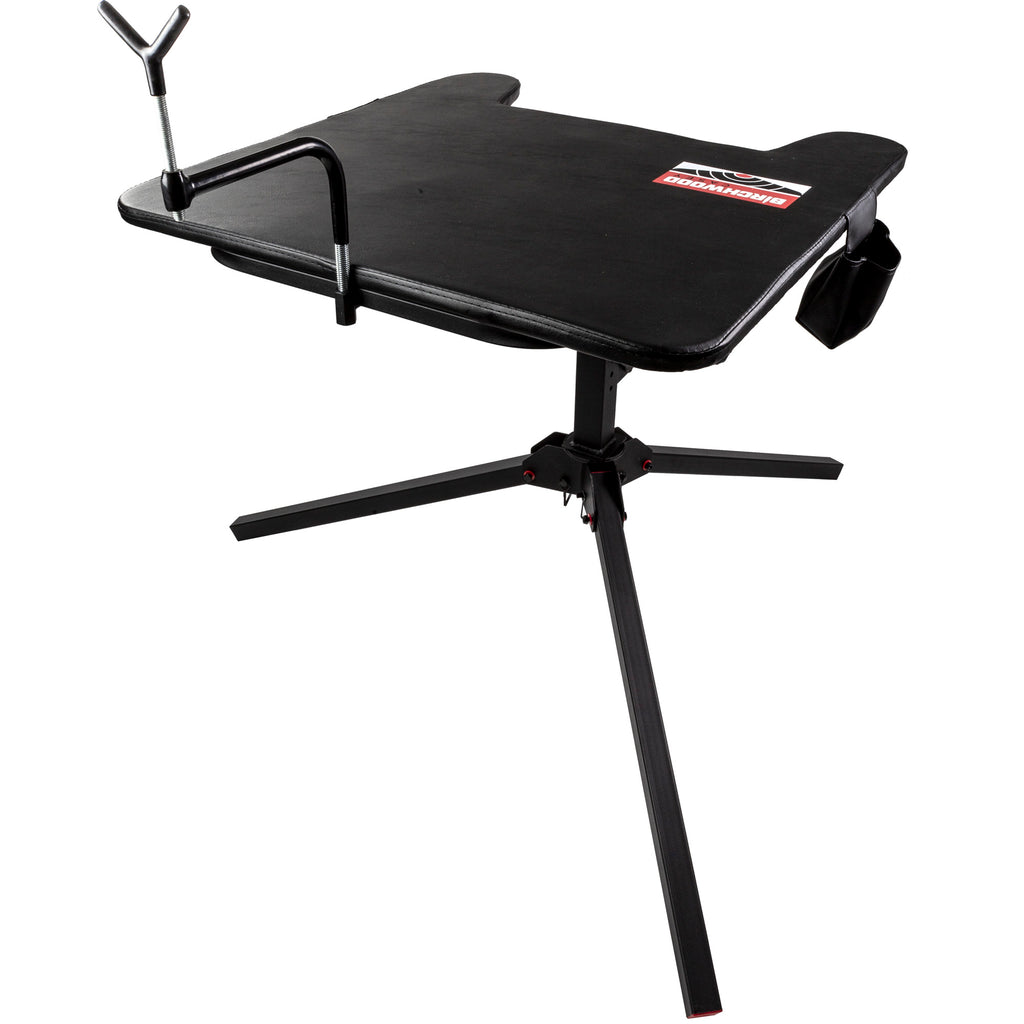 Birchwood Casey BC-MSB300 Swivel Action Shooting Bench with Adjustable Gun Rest and Padded Vinyl Top