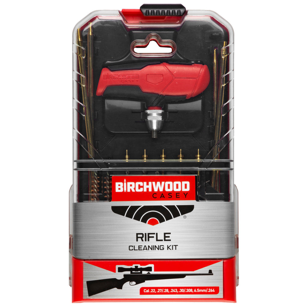 Birchwood Casey BC-RIFCLN-KIT Rifle Cleaning Kit – 21 Pieces for Multi-Caliber Maintenance