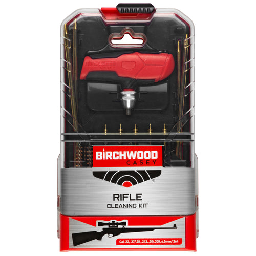 Birchwood Casey BC-RIFCLN-KIT Rifle Cleaning Kit – 21 Pieces for Multi-Caliber Maintenance