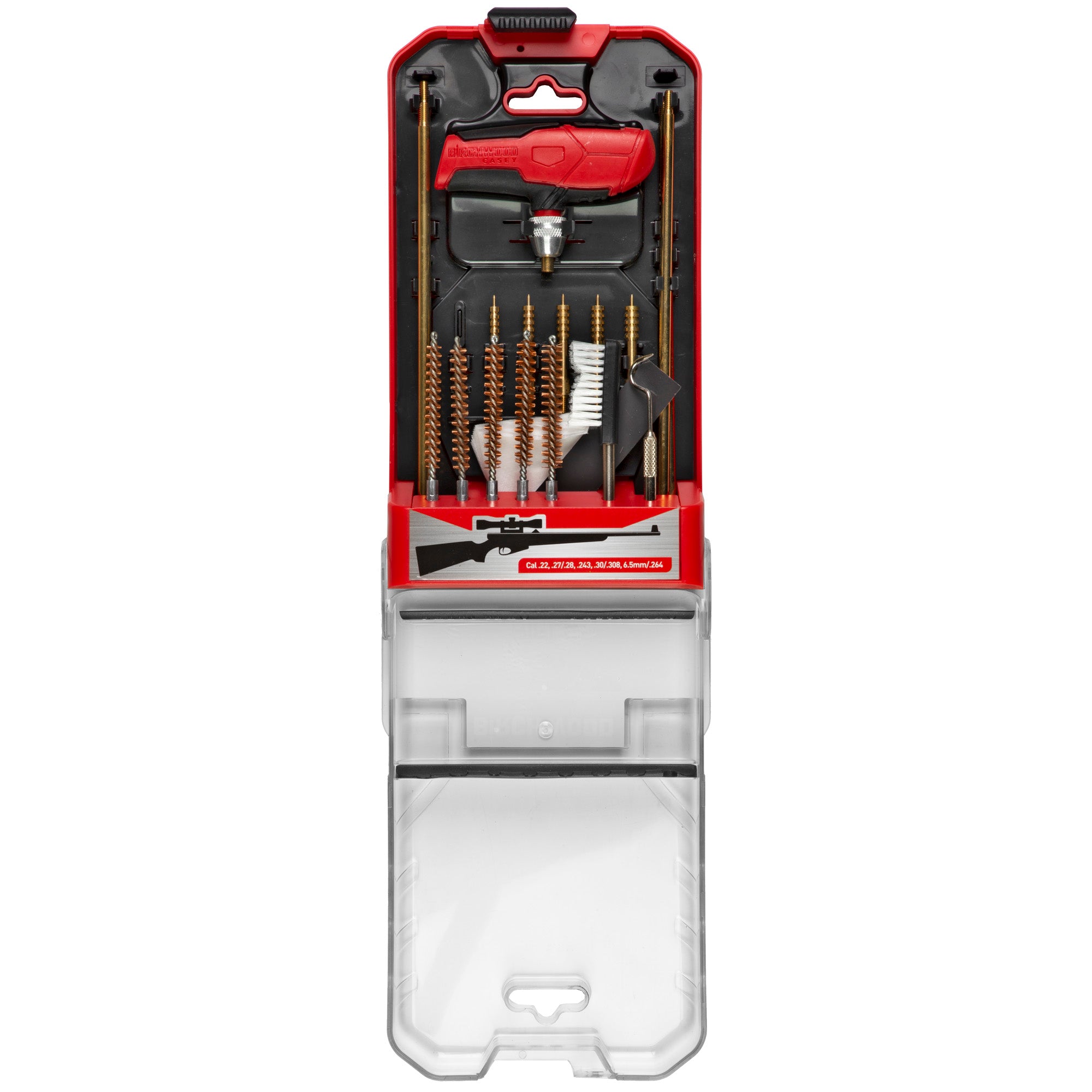 Birchwood Casey BC-RIFCLN-KIT Rifle Cleaning Kit – 21 Pieces for Multi-Caliber Maintenance