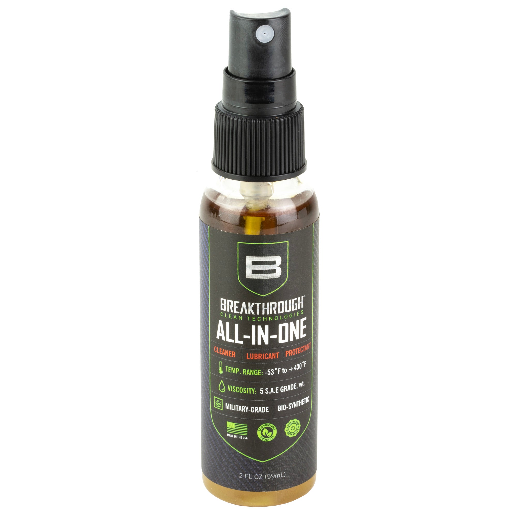 Breakthrough Clean Technologies BCT Battle Born All-In-One CLP – 2 oz Solvent for Cleaning and Lubrication