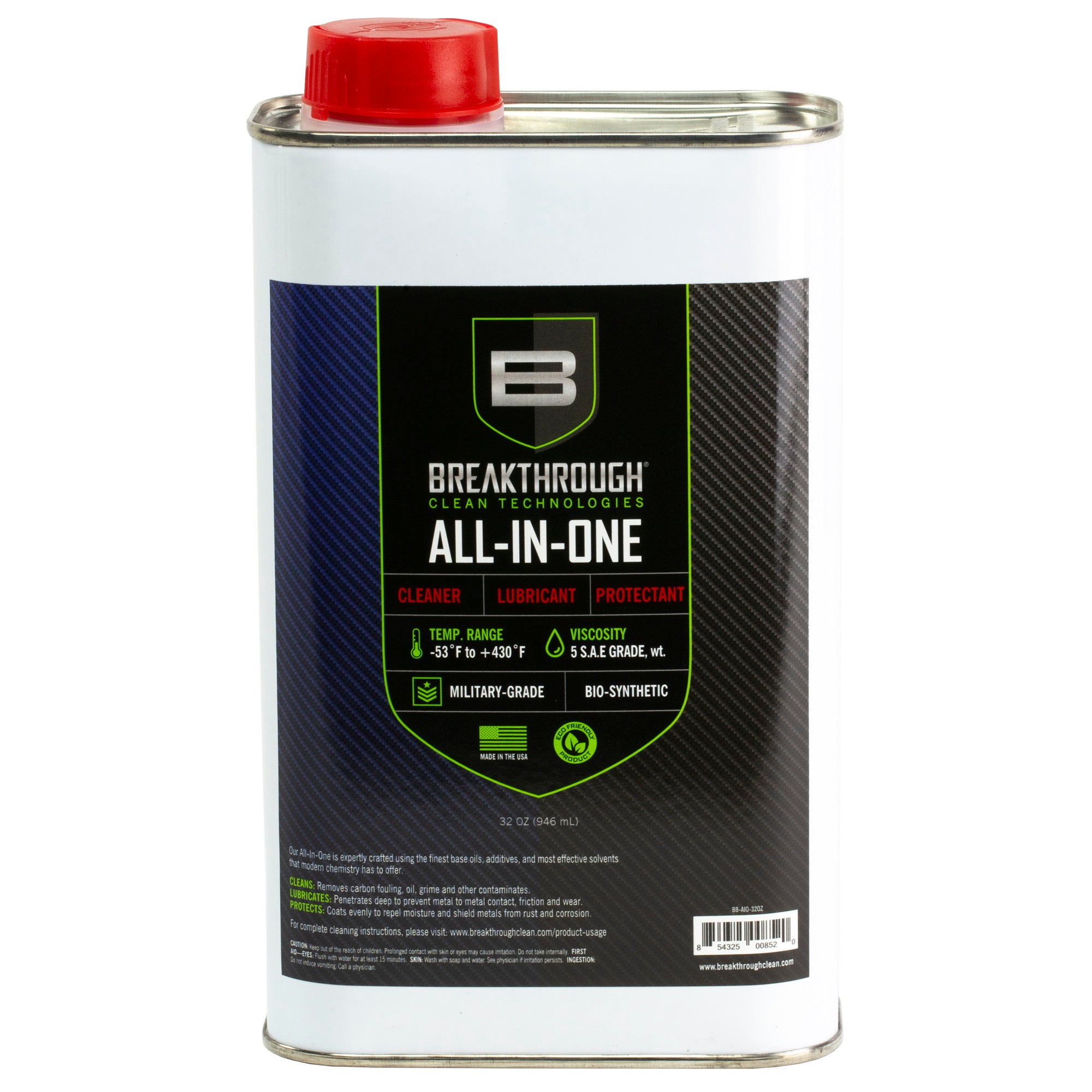 Breakthrough Clean Technologies BCT Battle Born All-In-One Cleaner and Lubricant - 32oz