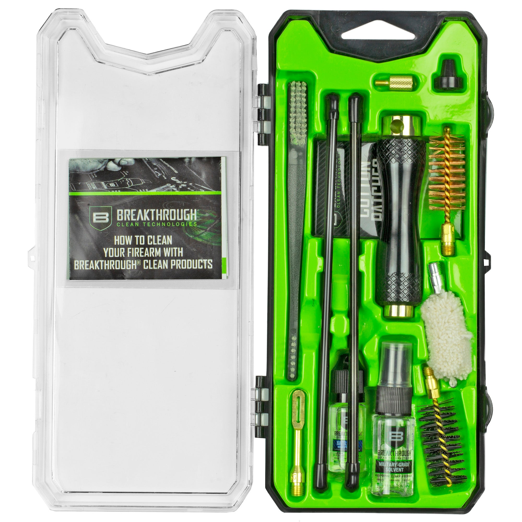 Breakthrough Clean Technologies Vision Series 12-Gauge Gun Cleaning Kit – Compact and Organized Cleaning Solution