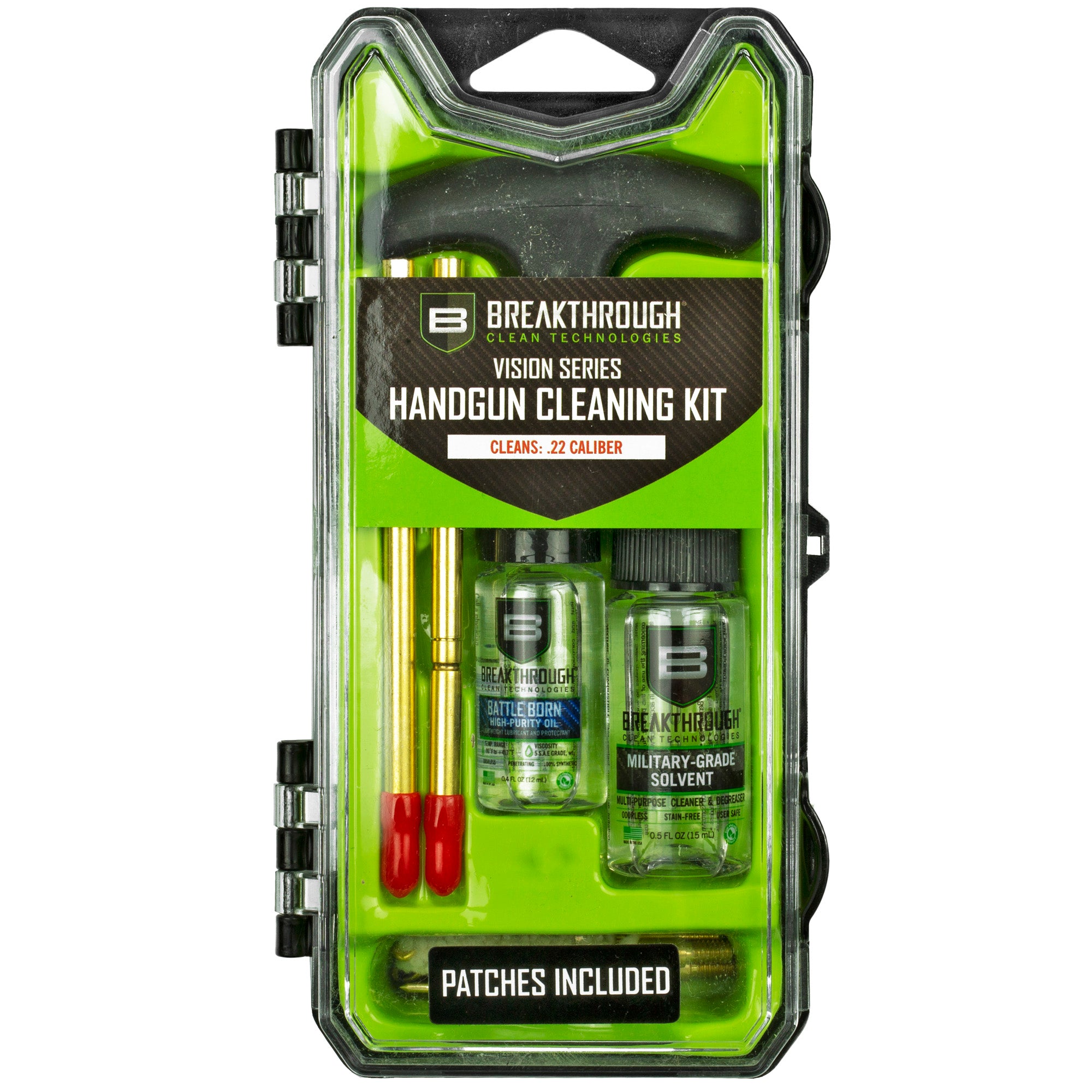 Breakthrough Clean Technologies Vision Series .22 Caliber Cleaning Kit (Part BCTBT-ECC-22)