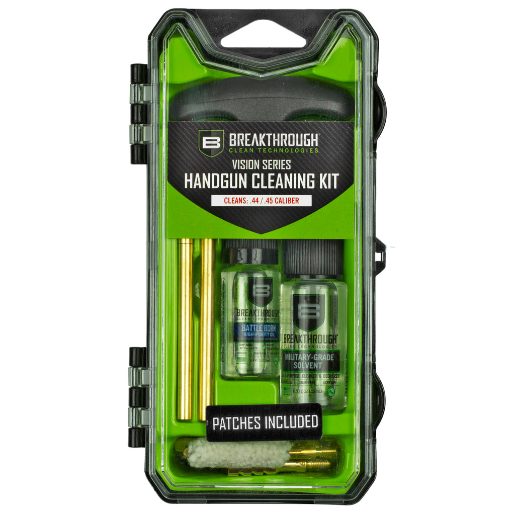 Breakthrough Clean Technologies Vision Series Cleaning Kit BT-ECC-44/45 for Efficient Gun Maintenance