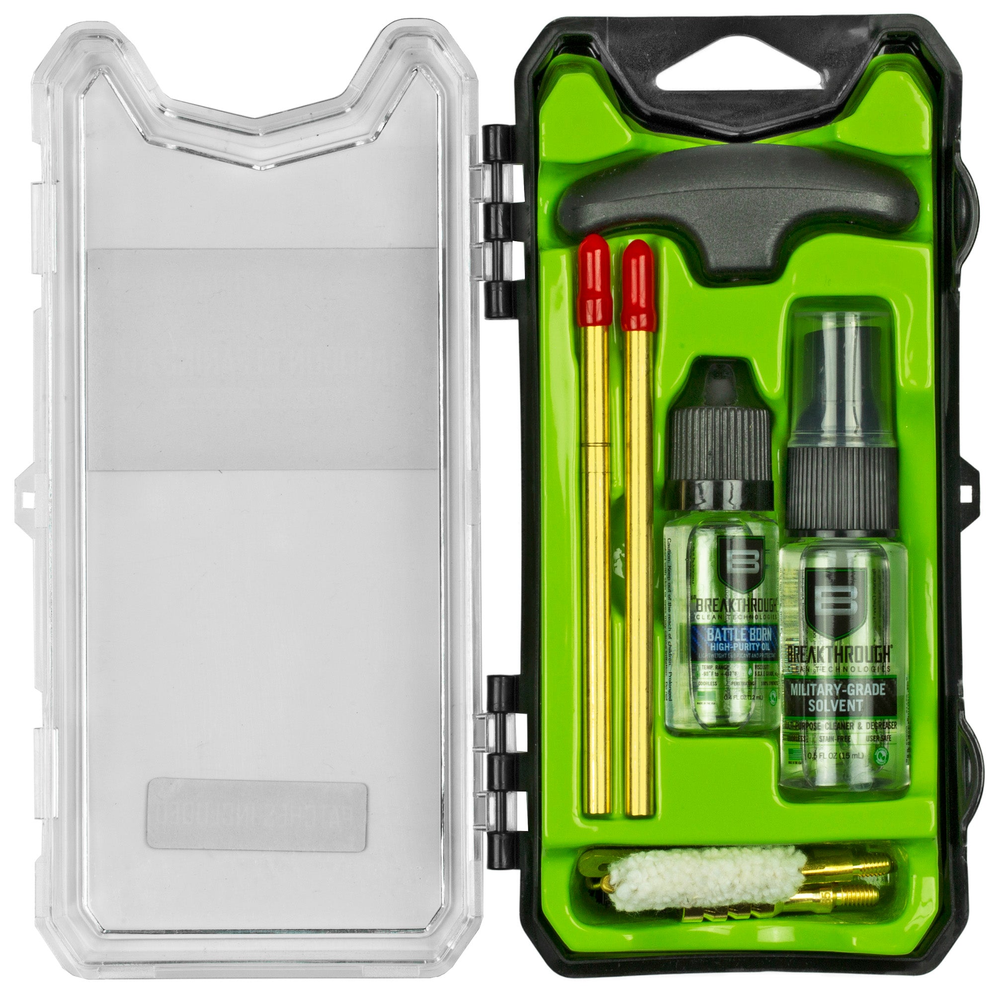 Breakthrough Clean Technologies Vision Series Cleaning Kit BT-ECC-44/45 for Efficient Gun Maintenance