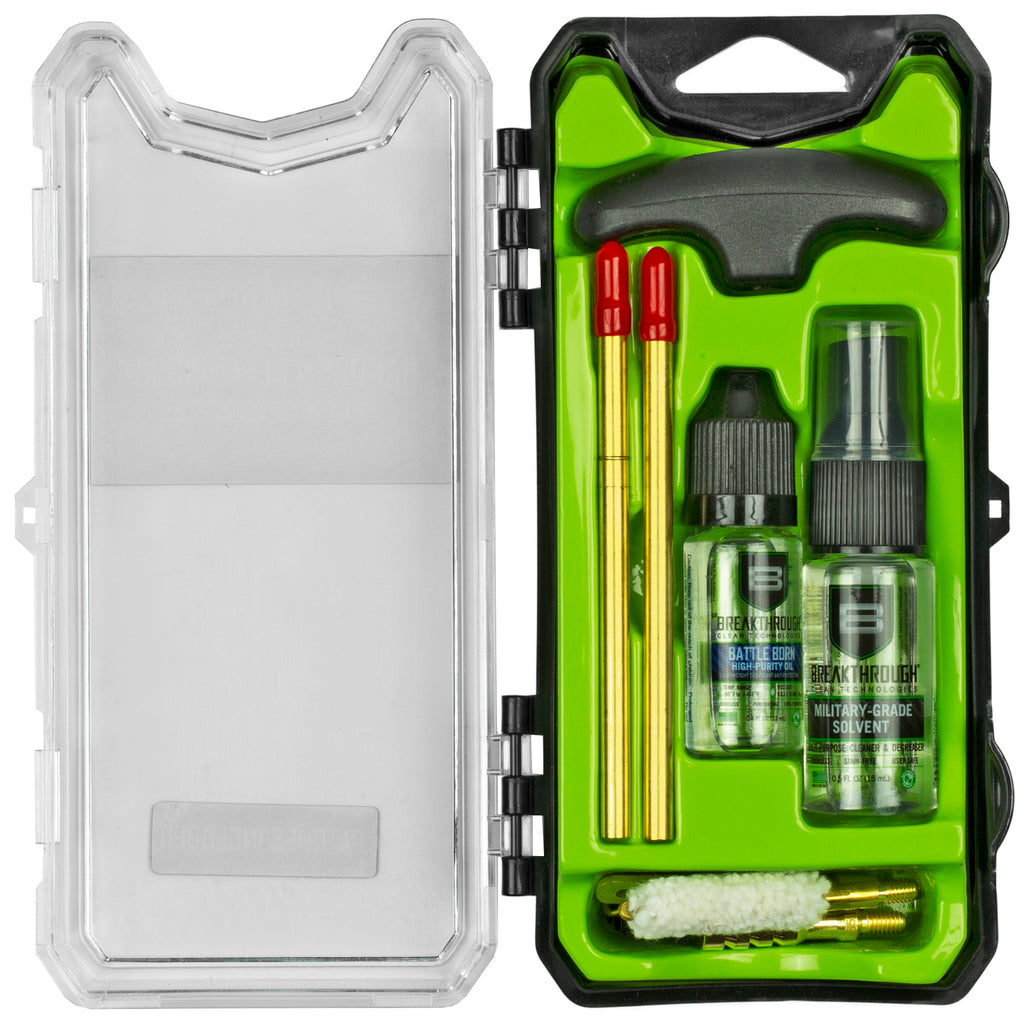 Breakthrough Clean Technologies Vision Series Compact Cleaning Kit - Model BT-ECC-9 for .357/9mm Handguns