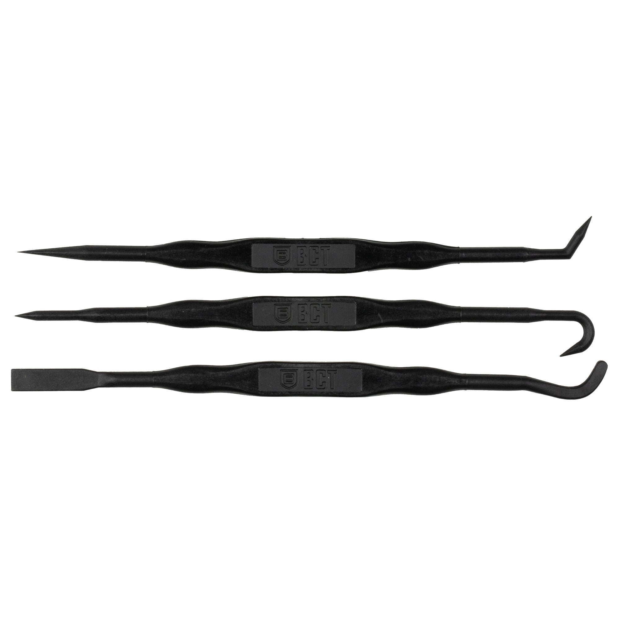 Breakthrough Clean Technologies BCT Double Ended Pick 3-Pack with Pouch - Fiber Reinforced Polymer Firearm Cleaning Tools