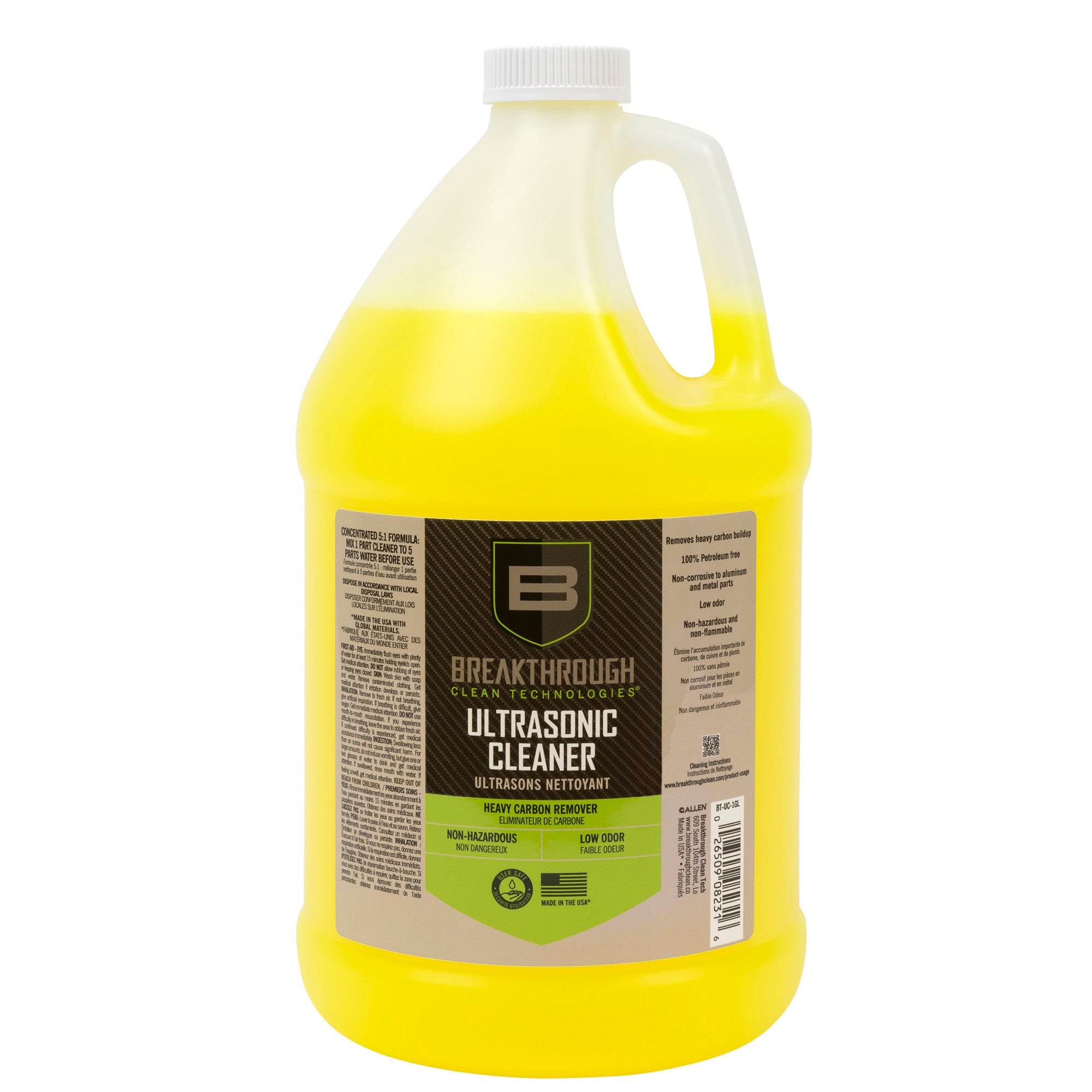 Breakthrough Clean Technologies BCT Ultrasonic Cleaner Concentrate - 1 Gallon