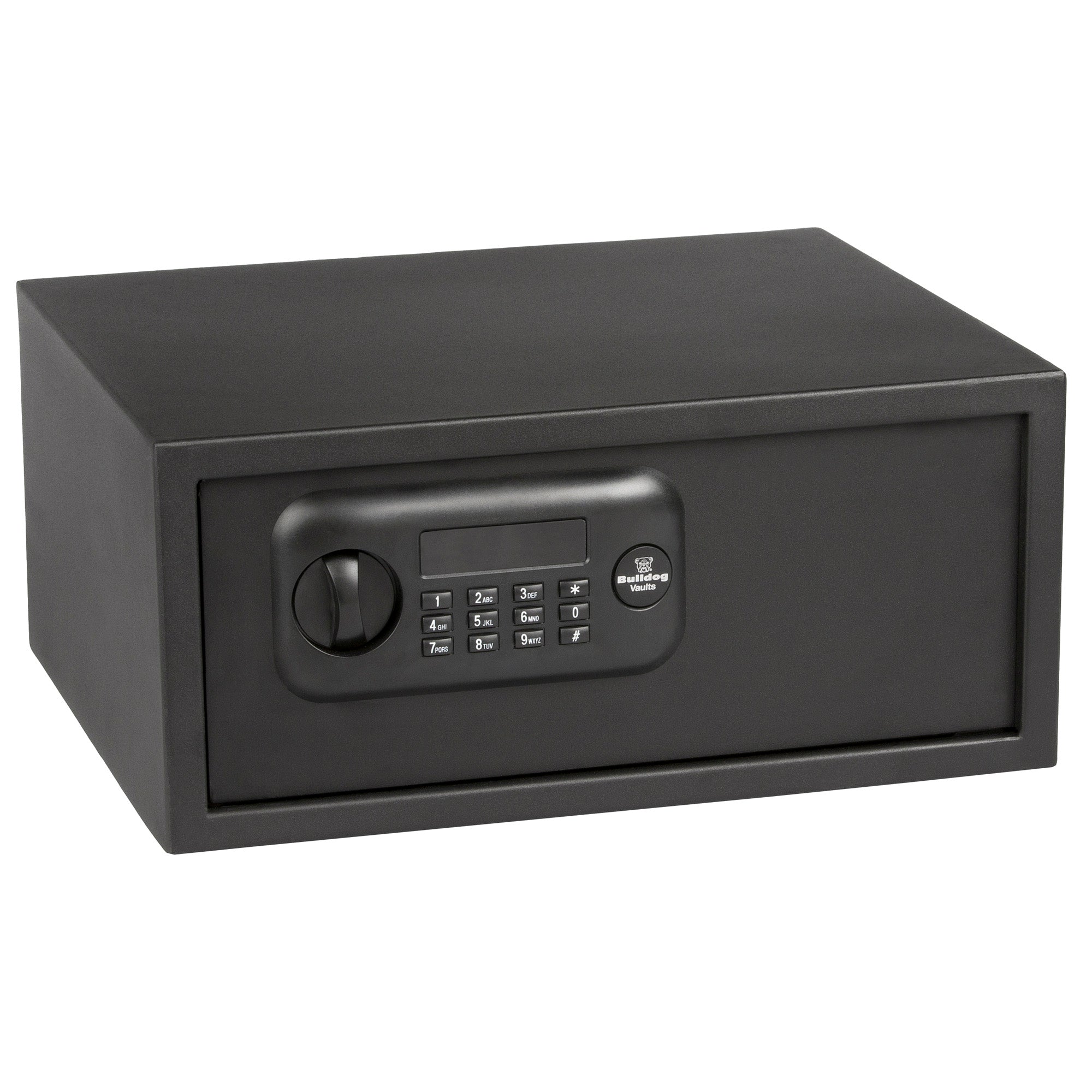 Bulldog Cases Pistol Vault Safe - 17 x 15 x 8 Inches Black