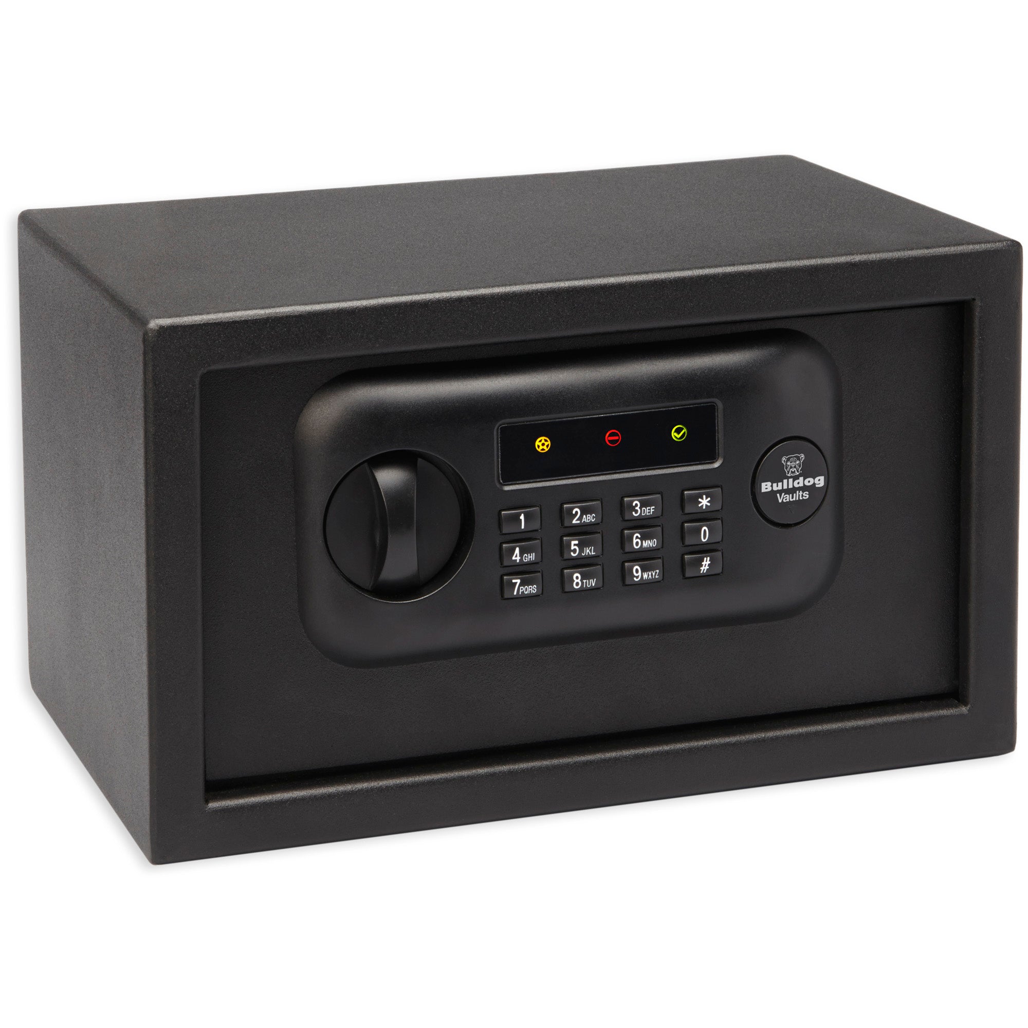 Bulldog Cases Pistol Vault Safe - 12x8x7 inches, Black