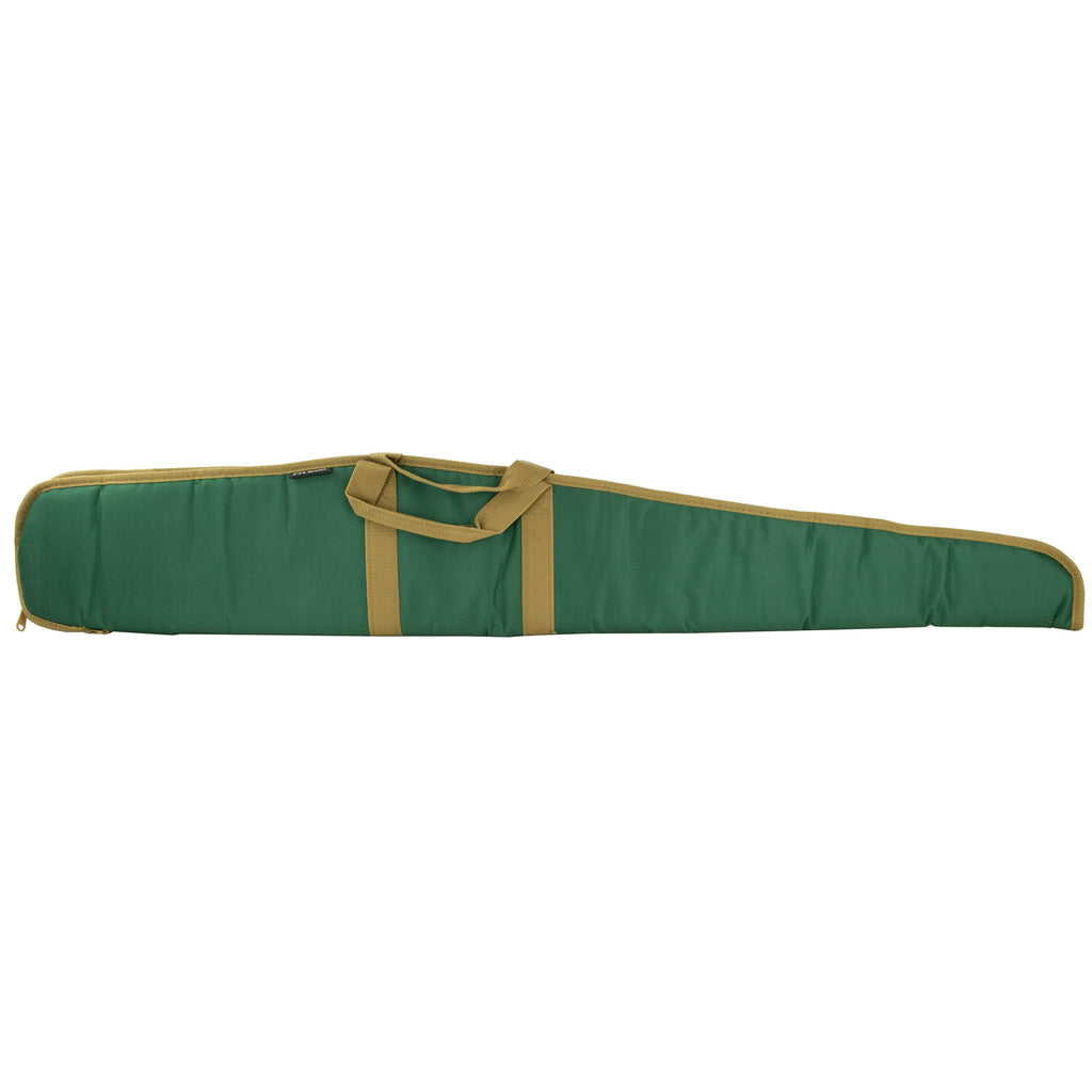 Bulldog Cases Economy Shotgun Case - 52 Inches, Green & Tan Nylon