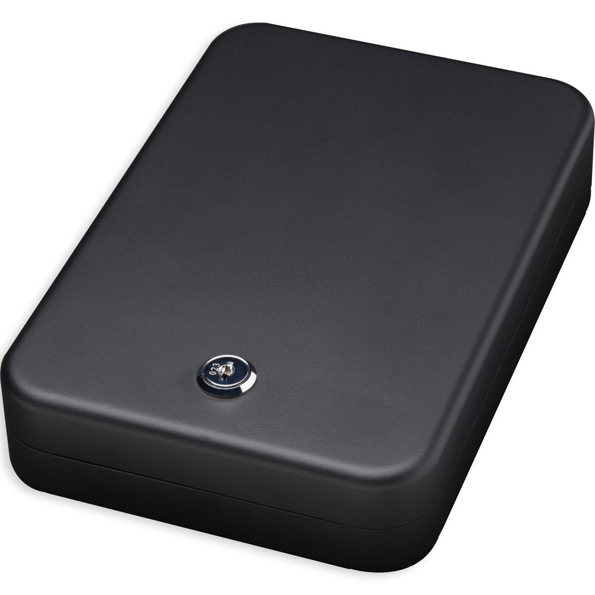 Bulldog Cases Personal Safe with Key Lock - Compact Black Storage Solution