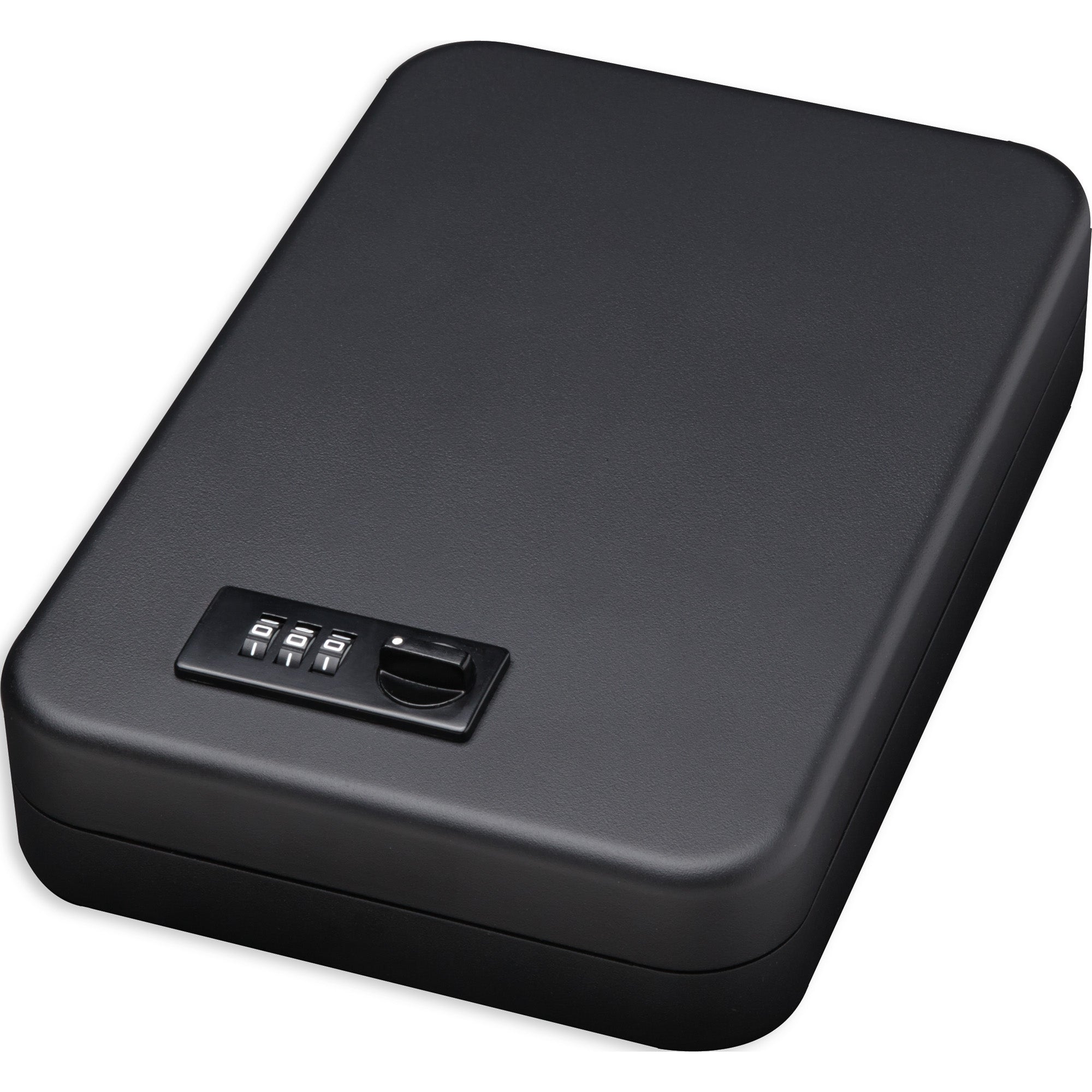 Bulldog Cases Personal Safe with Combination Lock, 9.5 x 6.5 x 2 inches, Black