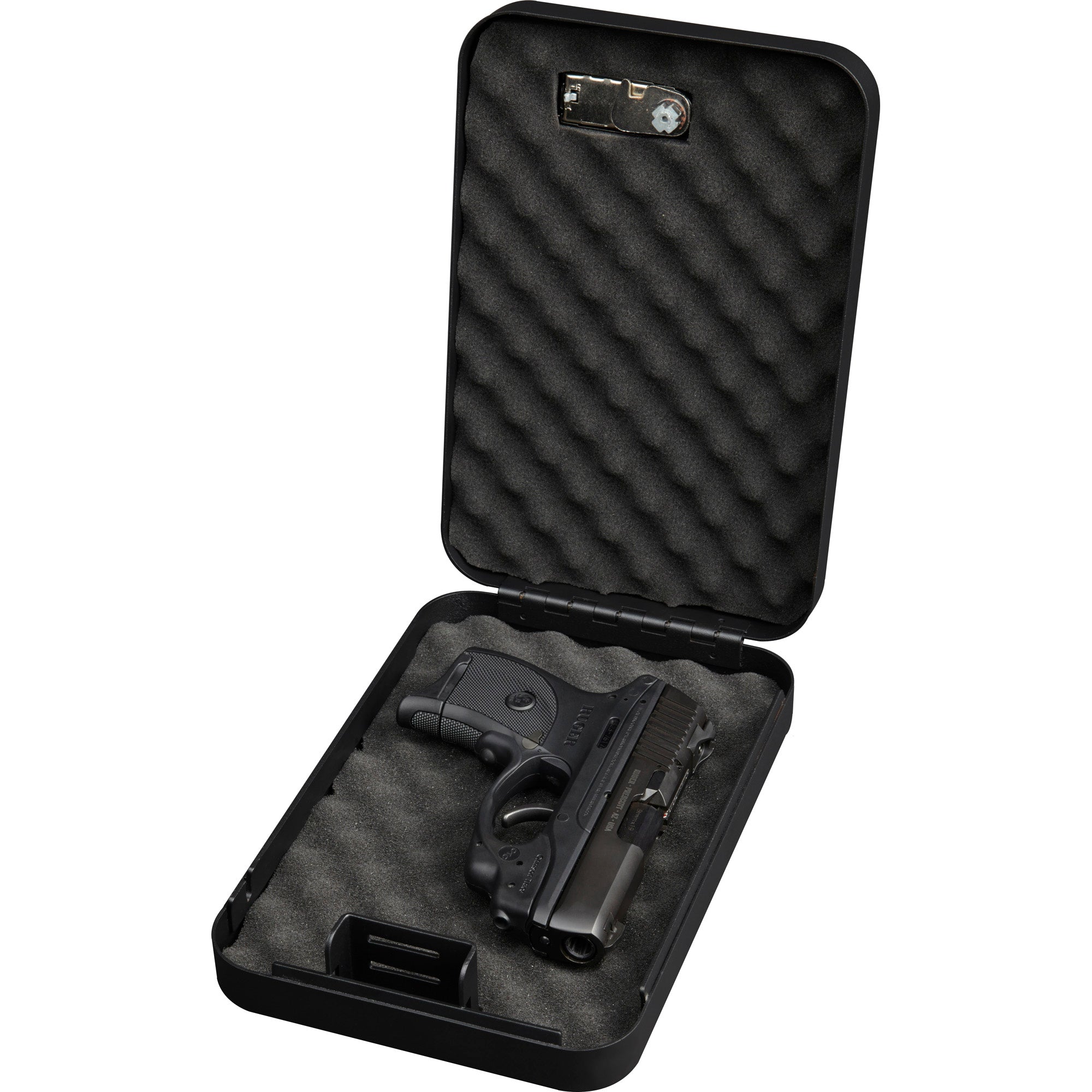 Bulldog Cases Personal Safe with Combination Lock, 9.5 x 6.5 x 2 inches, Black