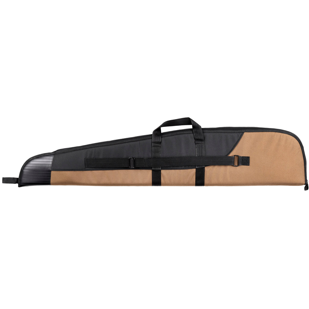 Bulldog Cases Superior Series Rifle Case 48 Inches - Durable Nylon Gun Transport with Padding in Black and Tan